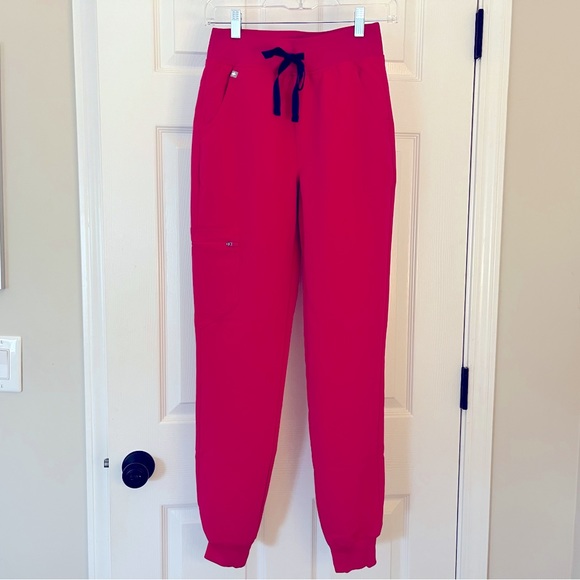 Figs Pants & Jumpsuits Figs Hot Pink Zamora Scrub Jogger Poshmark